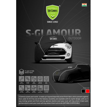 Tph Cover S-glamour Fabric Mini Cooper S